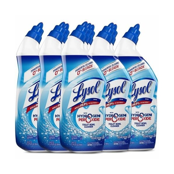Reckitt Benckiser CLEANER, TOILET, H202, 24OZ, 9PK RAC98011CT - main